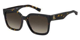 Tommy Hilfiger TH 2342/S 086/HA Womens Sunglasses Tortoiseshell Size 56