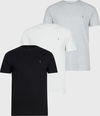 AllSaints Tonic Crew Ramskull T-Shirts 3 Pack
