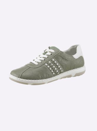 Rieker Sneaker RIEKER, Damen, Gr. 37, gr&uuml;n (kalkmint), Lederimitat, Schuhe Sneaker
