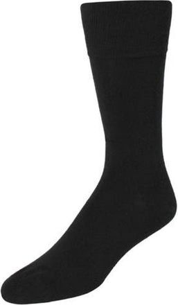 Trafalgar Store Santana Solid Colored Mid-Calf Merino Wool Socks in Black at Nordstrom