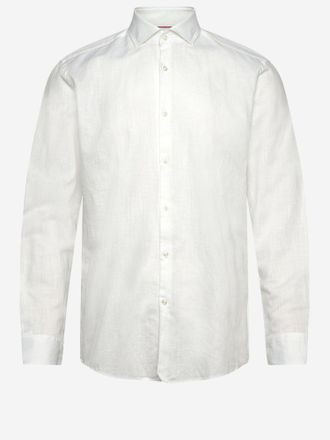 HUGO BOSS Cotton And Linen Shirt