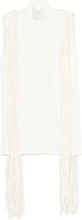 Alaia Fringed Mini Dress