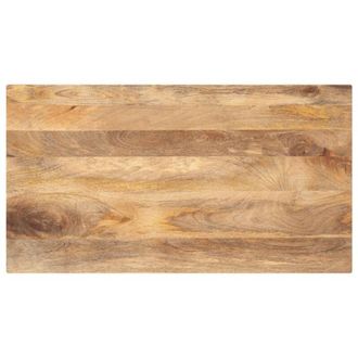 vidaXL Piano per Tavolo 110x70x2,5cm Rettangolare Legno Massello Mango vidaXL
