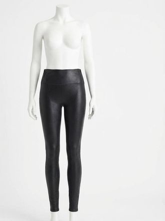 Spanx Faux Leather Leggings In Black