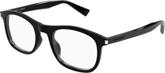 Saint Laurent Fashion Brillen - unisex - Brillen - Zwart - 52 MM - Accessoires