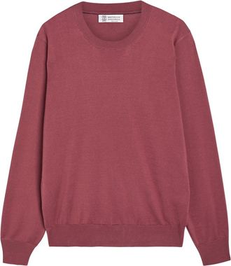 Brunello Cucinelli Fine-knit Cotton T-shirt - Coral - 52 (IT52 / XL)