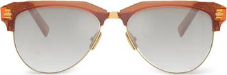 Miu Miu Eyewear Occhiali da sole con montatura stile pilota - Marrone