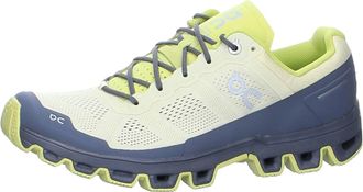 On Mens Cloudventure Running Shoe In Hay/rock-Yellow