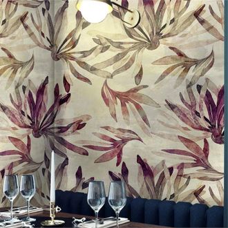 Wallpapers4Beginners Wallpapers4beginners - Carta da Parati Alghe in Fogli di Carta, 250x200cm