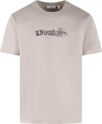 Off-white Heraldic Cotton T-Shirt