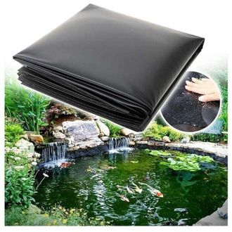 Elle Revestimiento Para Estanques De Peces Y Piscinas, Membrana Reforzada De 3 M X 2 M, 20s (0,20 Mm), Membrana Para Piscinas -crezuo