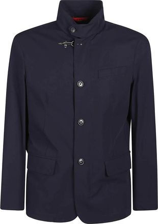 Fay Stijlvolle Duty Jas - Heren - Zomerjassen - Blauw - S - Jassen