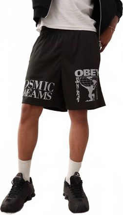 Obey Clothing Easy Cosmic Dreams Short In Black