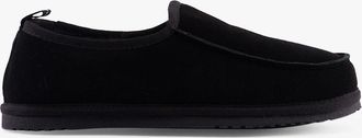Hush Puppies Mens Hush Puppies CHARLES Mens Slippers Black - Size: 10