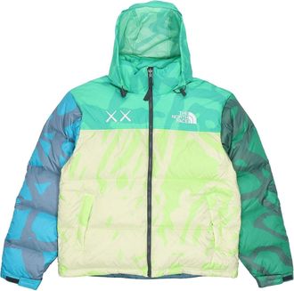 The North Face X Kaws 1996 Nuptse 700 Jacket Green NF0A7WLU-75B