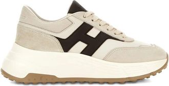 Hogan Hi-Fi Suede And Nappa Leather Sneakers Shoes