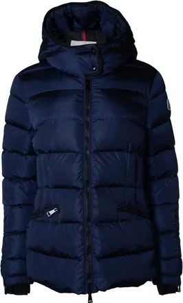 Moncler Moncler, Betula gewatteerde donsjas in blauw