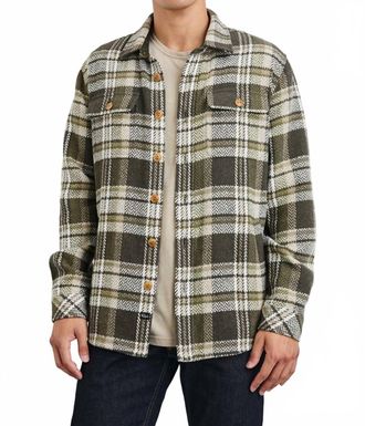Rails Berkshire Flannel Shirt In Grape Leaf Cedar
