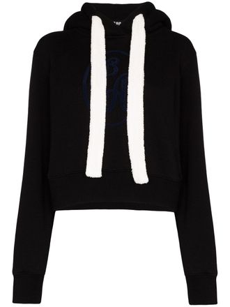 Palm Angels Felpa con logo - Nero