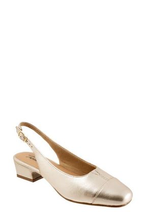 Trotters Dea Slingback in Champagne at Nordstrom, Size 10.5