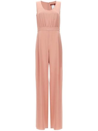 Max Mara Tropea jumpsuit - women - Viscose/Acetate - 46 - Pink