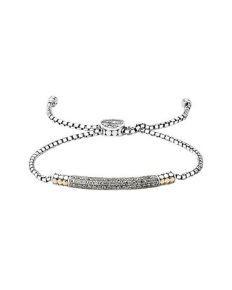 Samuel B. 18K & Silver 1.41 Ct. Tw. Moonstone Bracelet