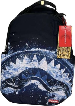 Sprayground Star Wars Death Shark Backpack Unisex Blue Shoulder Strap Bag SPR276
