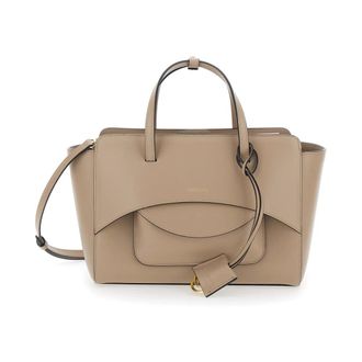 Hidesins Tote Bag - Dames - Shoppers - Beige - ONE Size - Leer - Tassen
