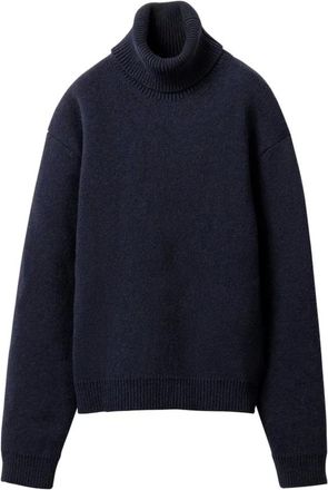 Miu Miu Dames, Truien, Blauw, Maat: XS Wol