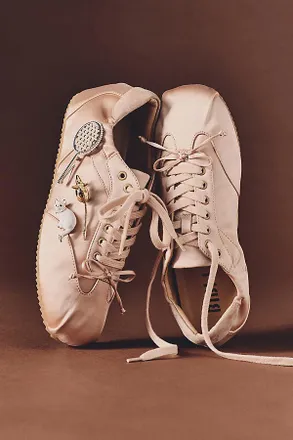 Bibi Lou Satin Ballet Sneakers
