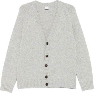 Eleventy Button-up vest - Grijs