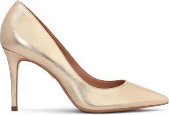 Kazar Luxe gouden leren damesschoenen - Dames - Pumps - Geel - 36 EU - Leer - Schoenen