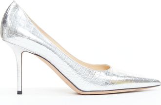 Jimmy Choo London Leather Pointy Pumps