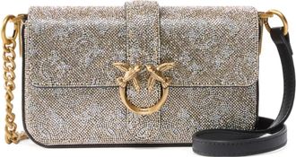 Pinko Borsa a tracolla Love One mini - Oro