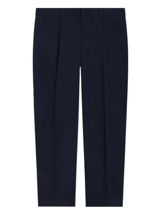 Dondup pleated belt-loops trousers - Blue