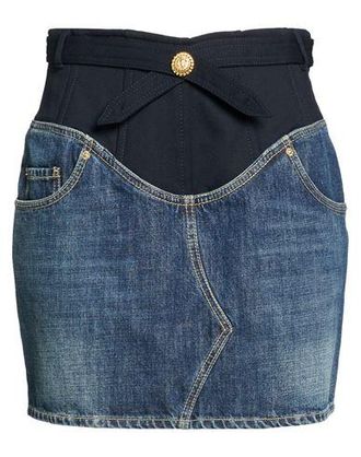 Balmain BOTTOMWEAR - Denim skirts sur YOOX.COM