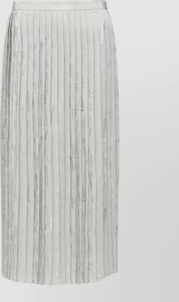 Maison Margiela pleated midi skirt