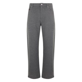 Diesel Straight Trousers, male, Gray, Size: W30 Straight Trousers