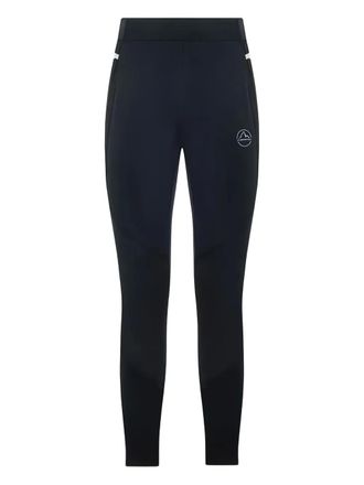 La Sportiva panelled zip-pocket legging - women - Elastane/Polyurethane/Polyester - M - Black