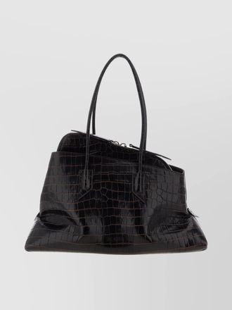 The Attico medium leather shoulder bag