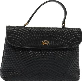 Bally Tweedehands leren handtassen - Dames - Vintage Handtas - Zwart - ONE Size - Leer - Vintage