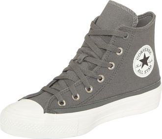 Converse Sneaker CONVERSE CHUCK TAYLOR ALL STAR WIDE, Herren, Gr. 37,5, weiss (sharkskin, vintage wei&szlig;, vintage wei&szlig;), Textil, Schuhe Sneaker
