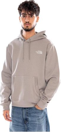 The North Face Hoodie Relaxed - Ski - Heren - Outdoor shirts - Grijs - S - Katoen - Fitness