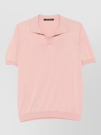 Tagliatore keith polo knitwear short sleeve collar