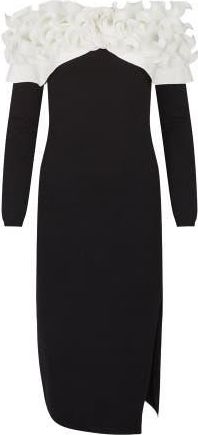 Anne Fontaine Andalouse Dress in Black/white at Nordstrom, Size Medium