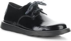 FLY London Teni Lace-Up Shoe in Black Patent at Nordstrom Rack, Size 10-10.5Us / 41Eu