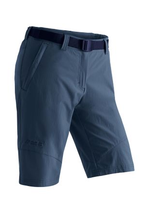 Maier Sports Funktionsshorts MAIER SPORTS Lawa, Damen, Gr. 34, Normalgr&ouml;ssen, blau (jeansblau), 90% Polyamid, 10% Elasthan, Hosen Funktionsshorts, Damen Shorts, ku