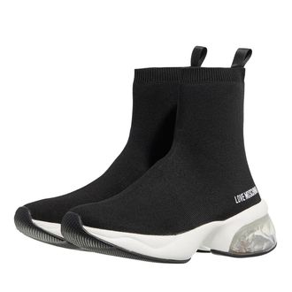 Love Moschino Sneakers & Trainers - Crystal Love Sneakers Donna - black - Sneakers & Trainers for ladies