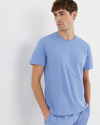 HUGO BOSS Mix & Match T-Shirt - Light Blue
