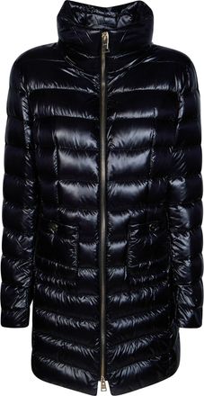 Herno Glossy Medium-Length Down Jacket